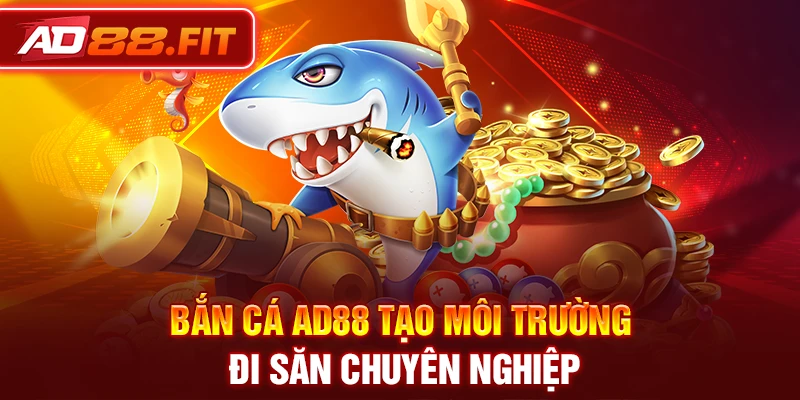 Bắn cá AD88 tạo môi trường đi săn chuyên nghiệp