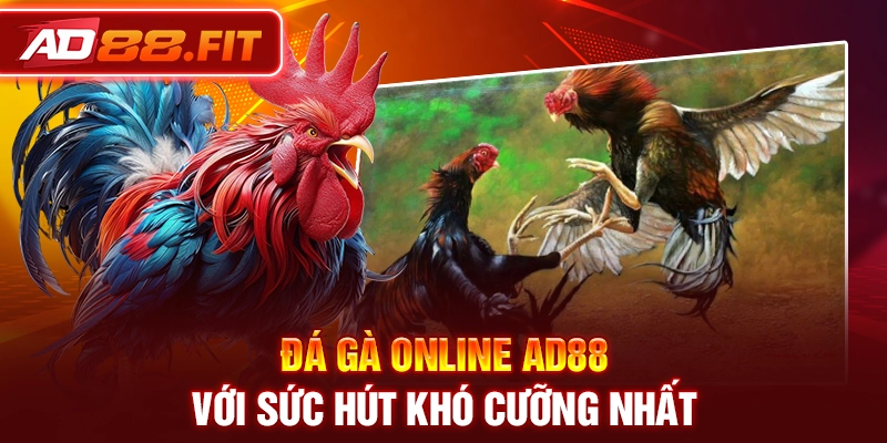 Đá gà online AD88 với sức hút khó cưỡng nhất